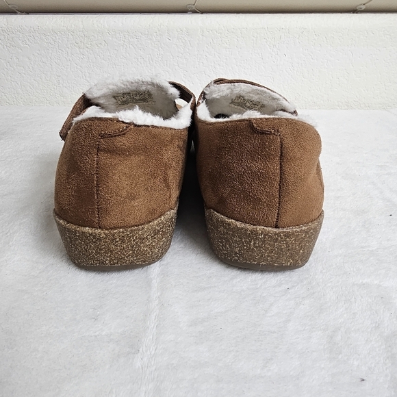 Earth Origins Jordie Brown Suede Slip-On Clog Shoes Comfort Mule Size 7 - Picture 3 of 11